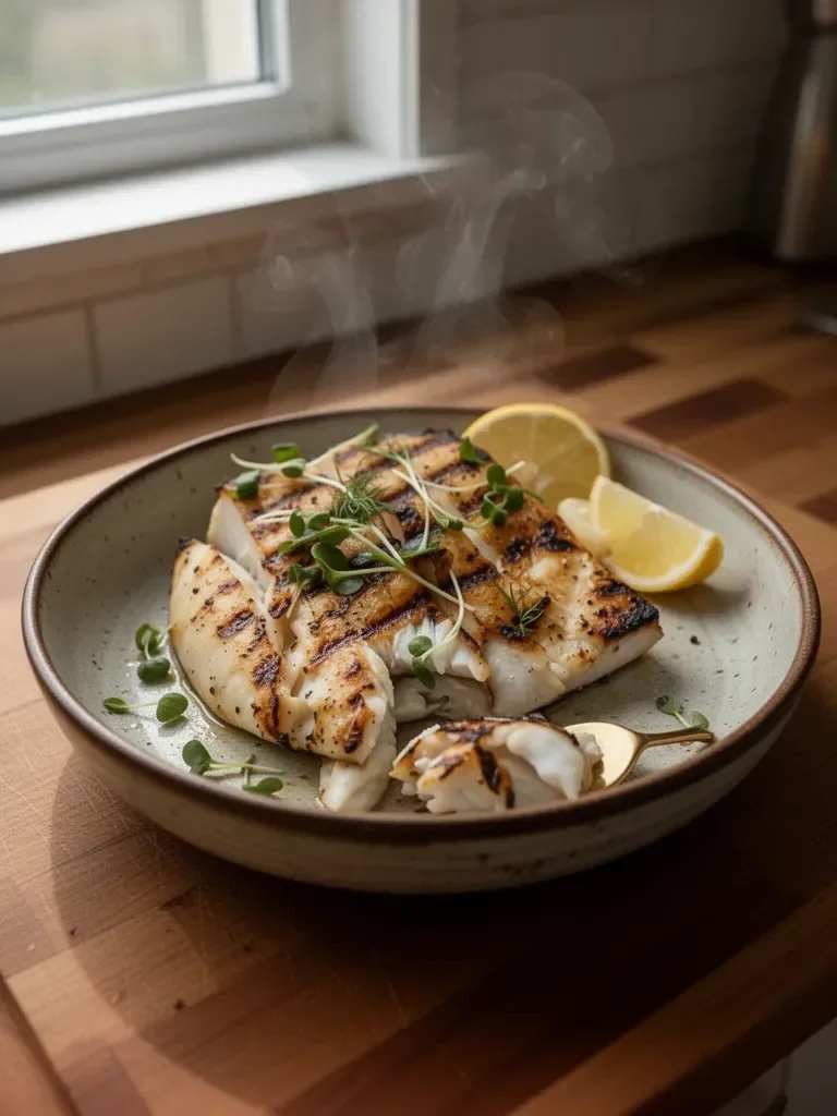 Grilled Halibut