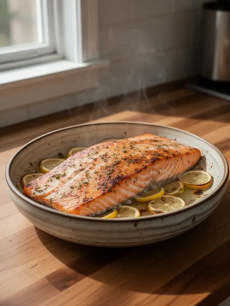 Healthy Baked Salmon in Foil