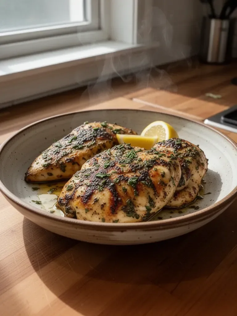 Lemon & Garlic Greek Marinated Chicken