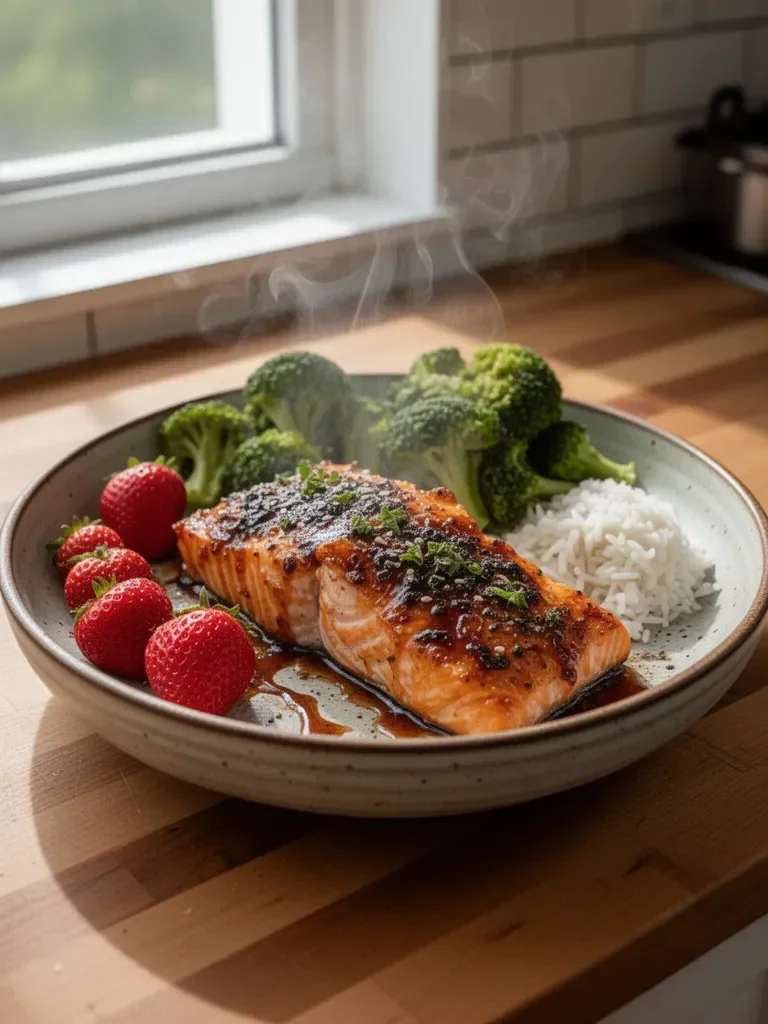 Mouthwatering Maple Glazed Baked Salmon