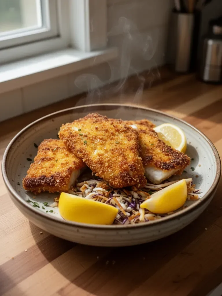 Panko-Crusted Fried Fish
