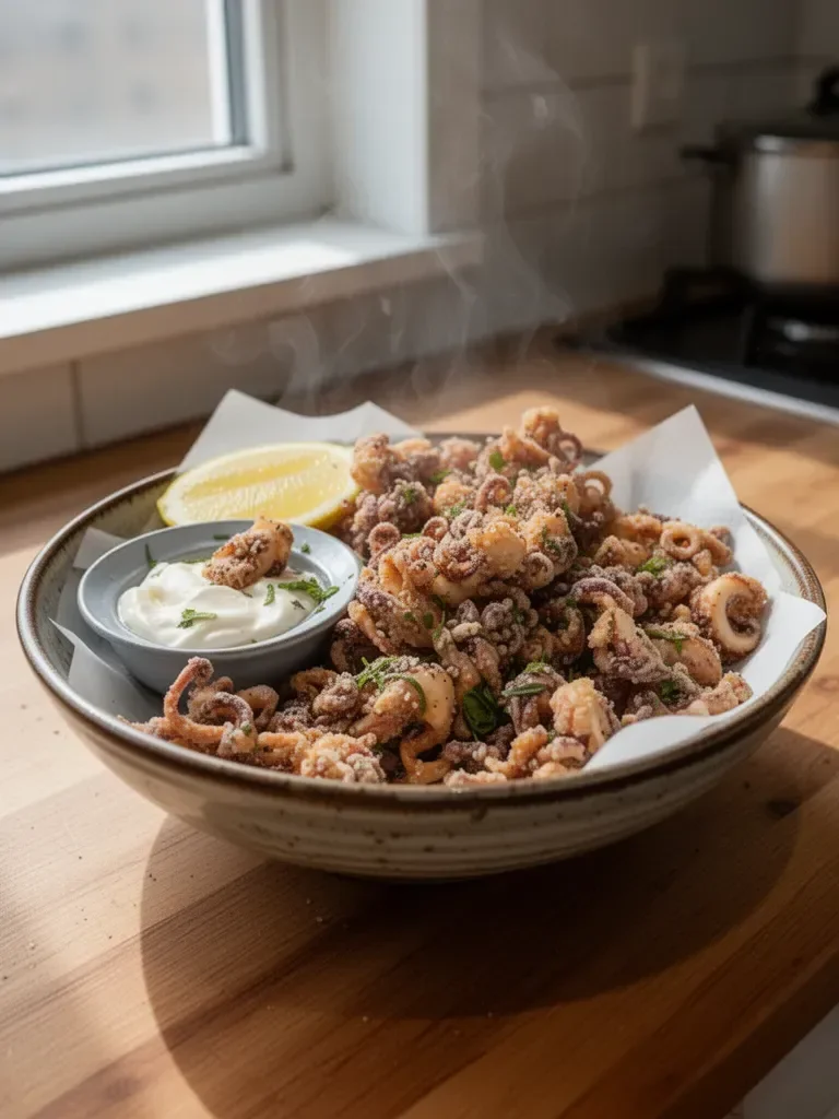 Salt and Pepper Fried Squid