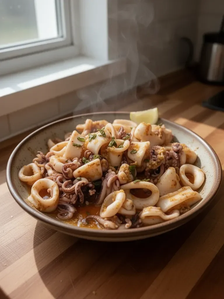 Sautéed Cajun Calamari