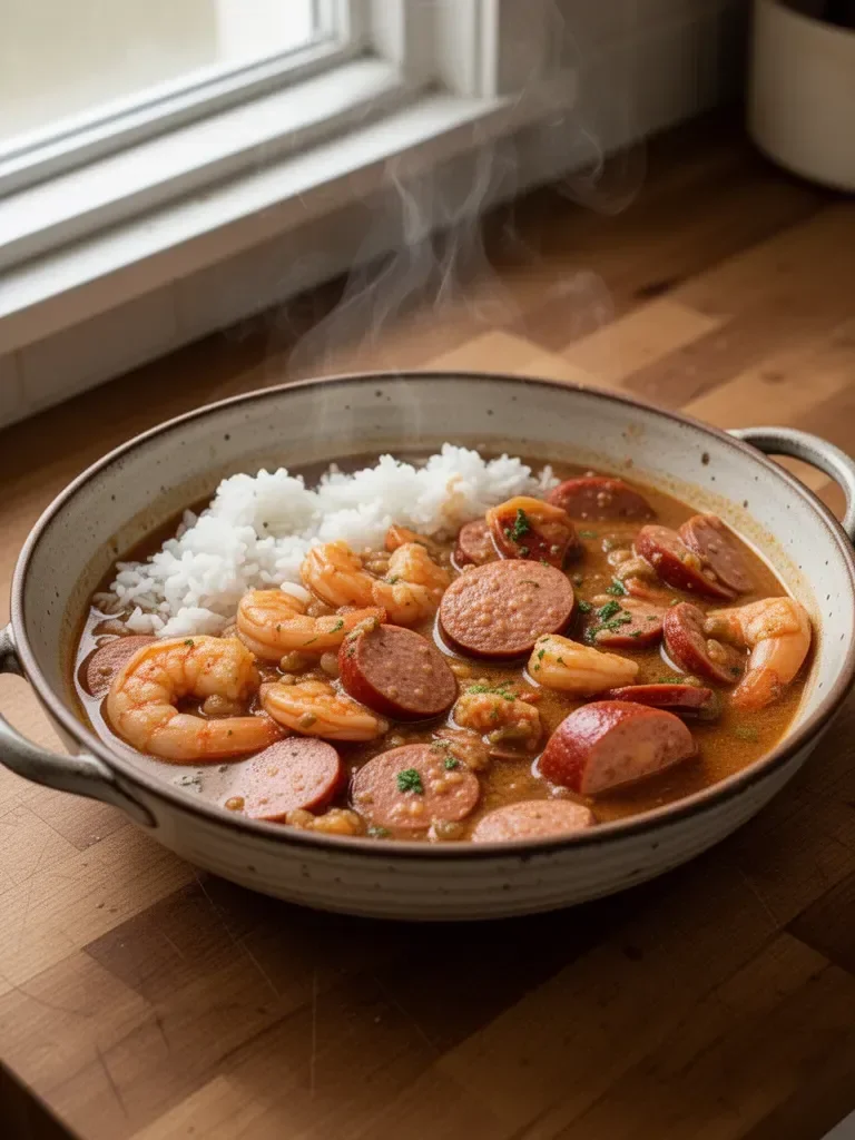 Shrimp and Sausage Gumbo