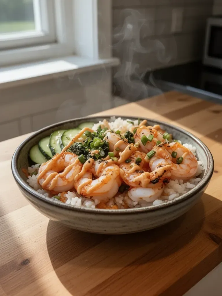 Shrimp Rice Bowls