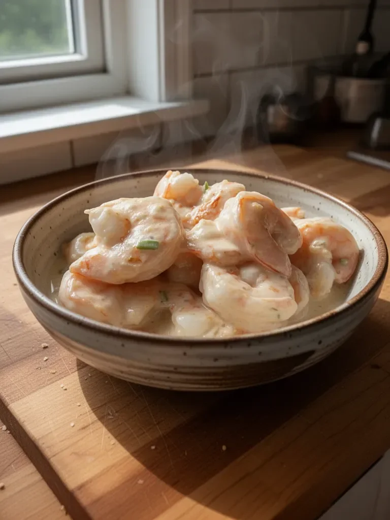 Sweet and Creamy Shrimp