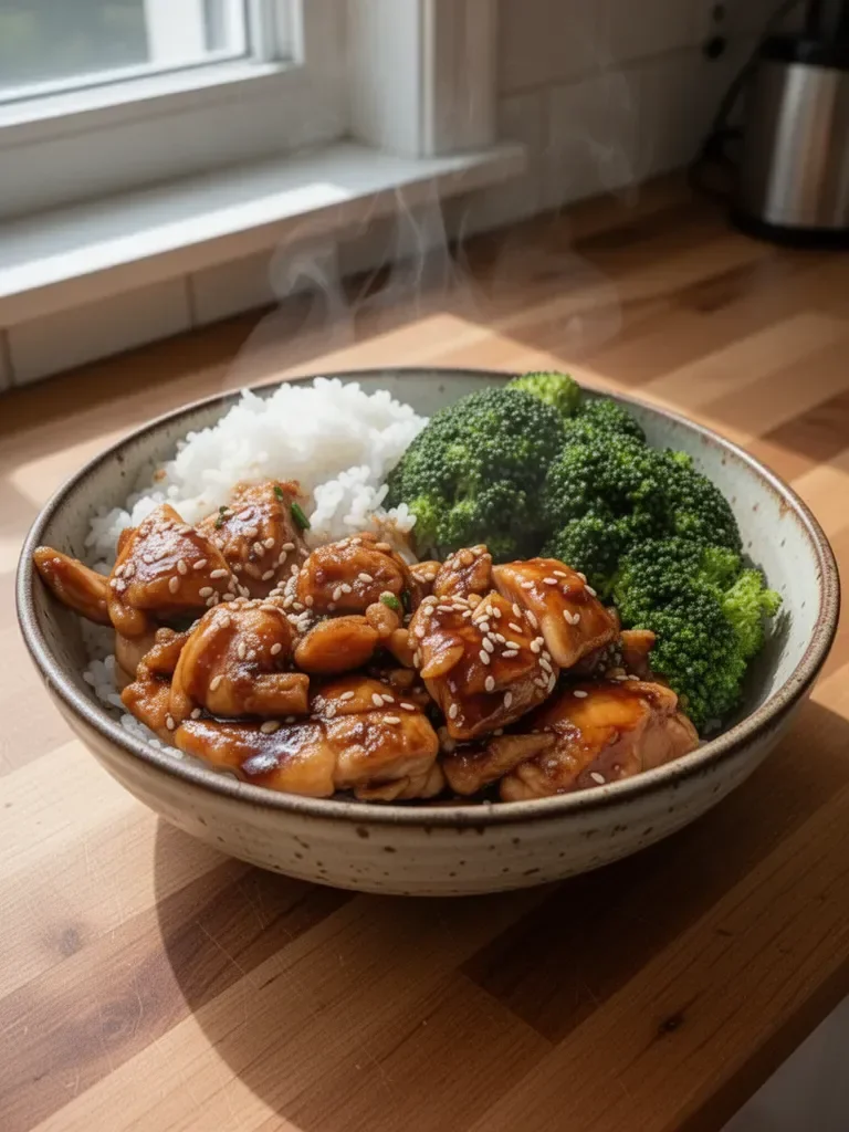Teriyaki Chicken Rice Bowl