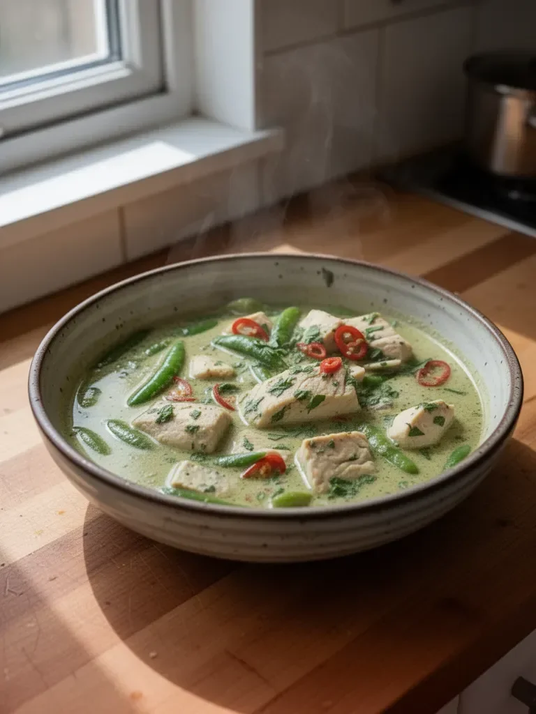 Thai Green Curry Fish