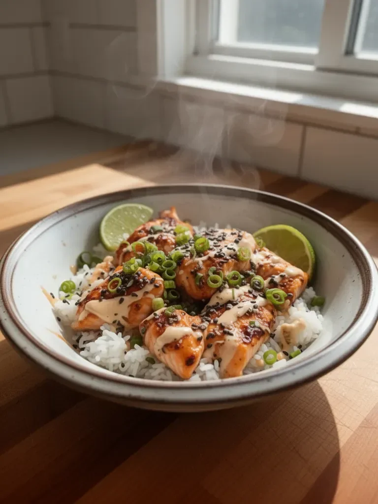 Bang Bang Salmon Bowl