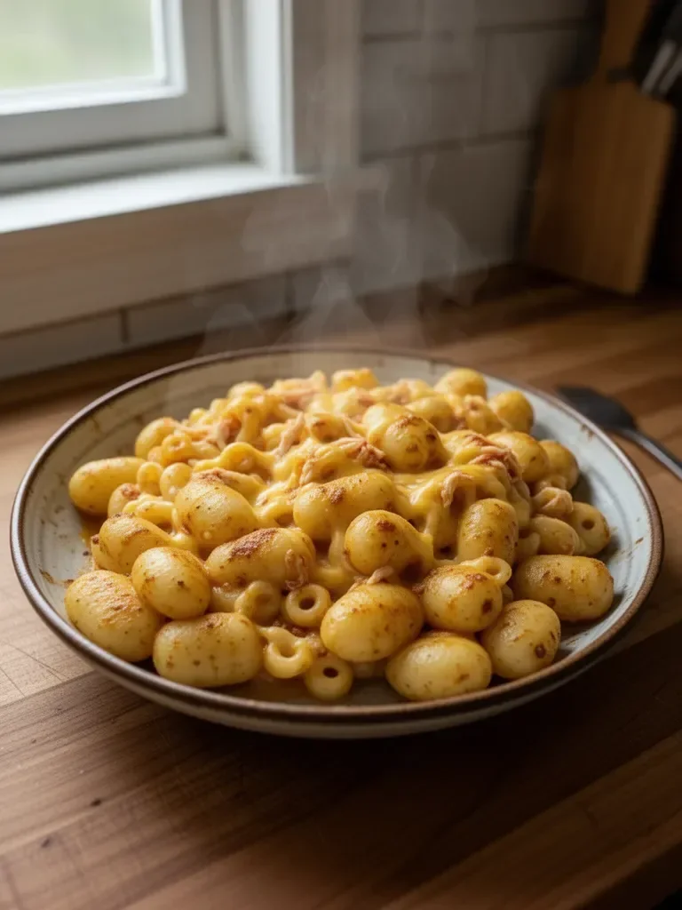 Cajun Crab Gnocchi Mac and Cheese