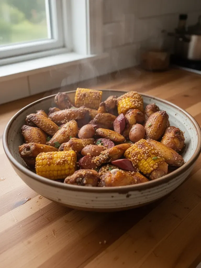 Chicken Wing Boil