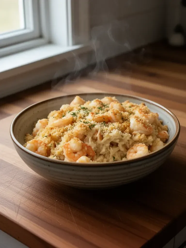 Crab and Shrimp Casserole