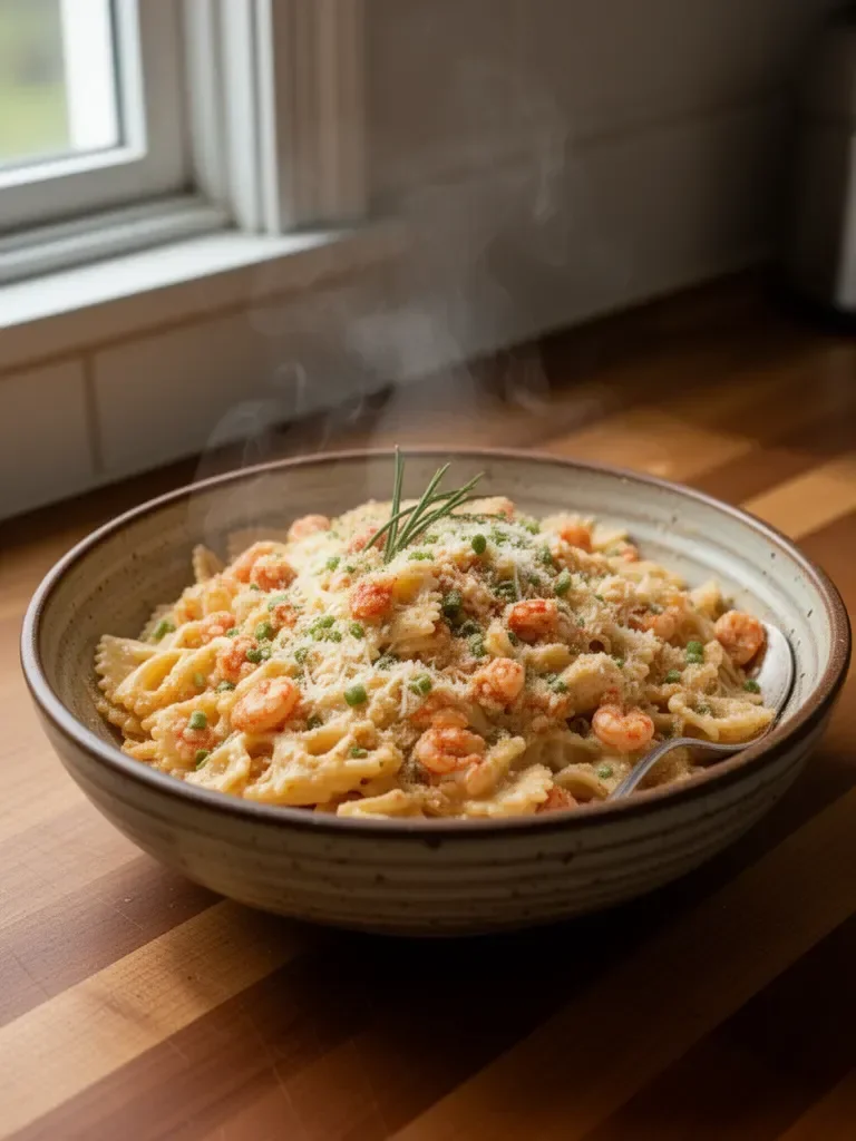 Creamy Crawfish Pasta