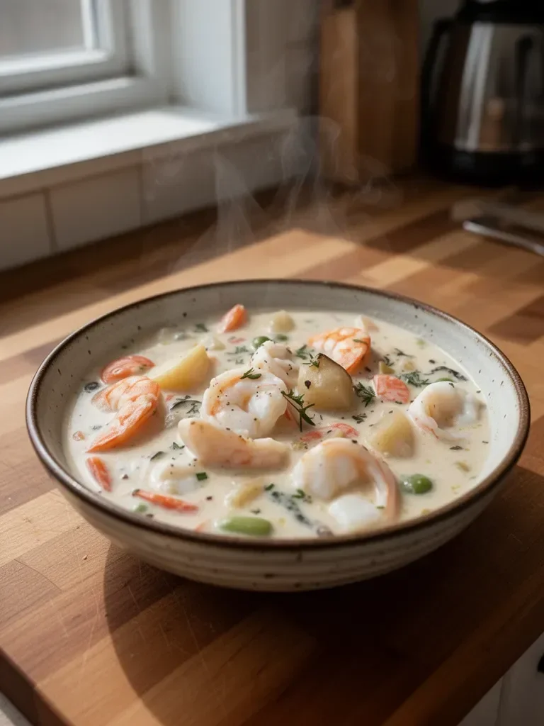 Creamy Rich Seafood Chowder for Cozy Nights In