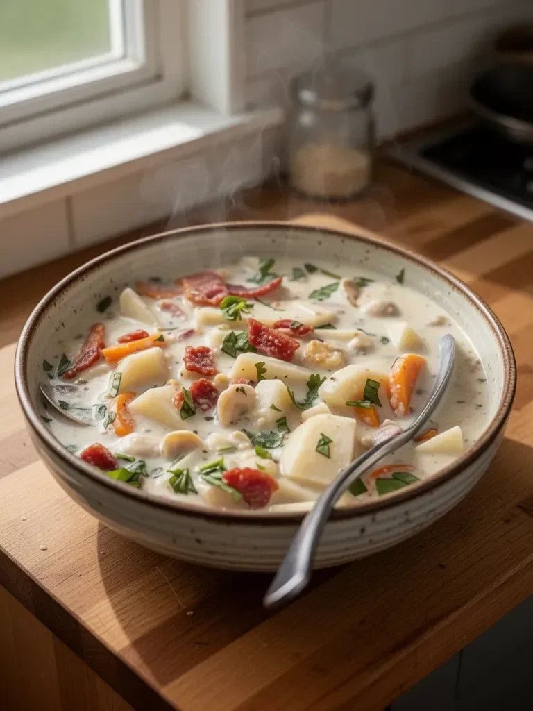 Homemade Clam Chowder