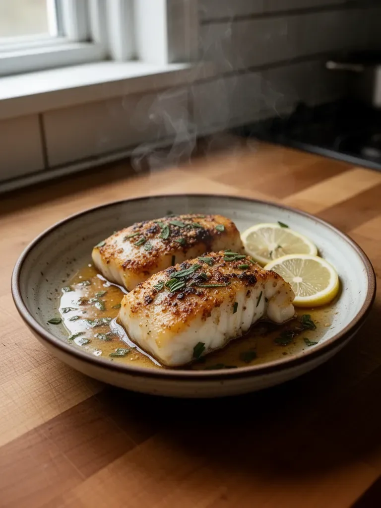 Irresistible Baked Honey Marinated Cod
