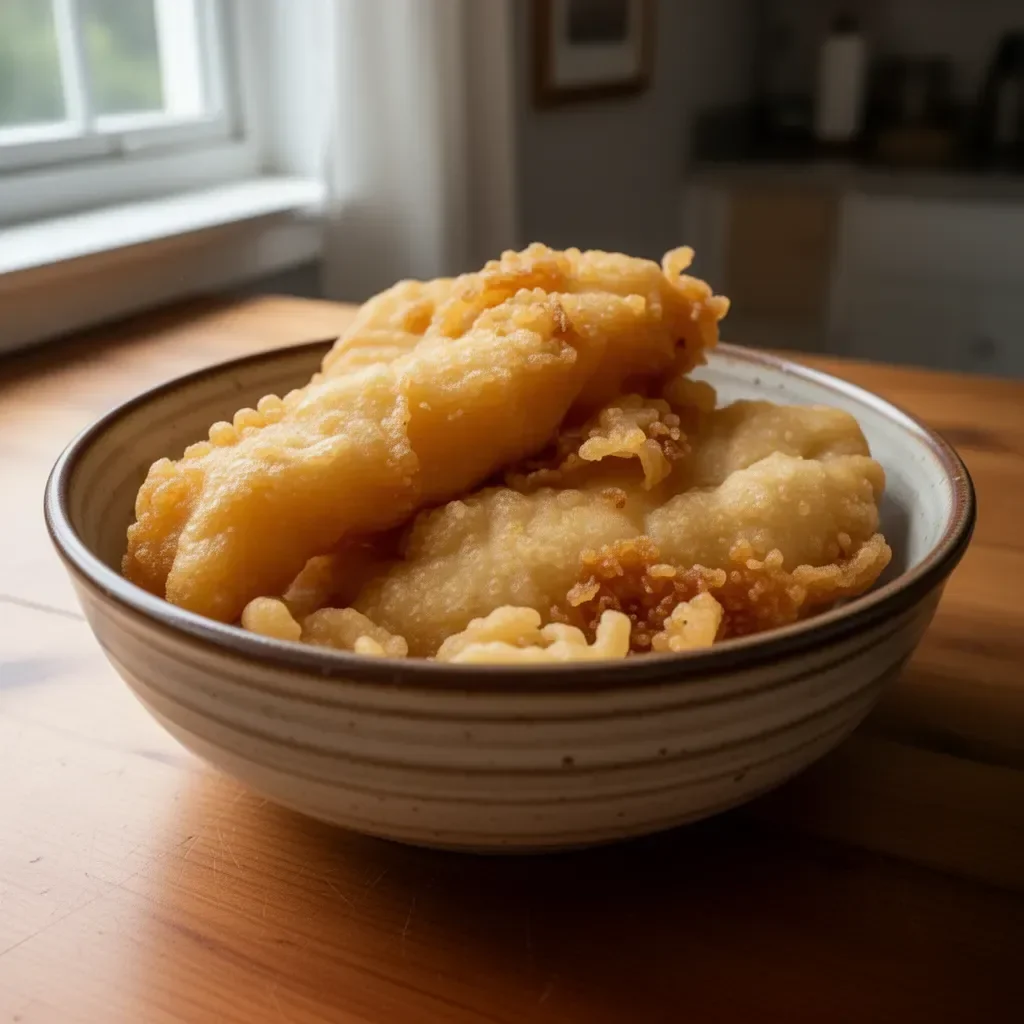 Homemade Long John Silver's fish batter recipe for crispy fried fish