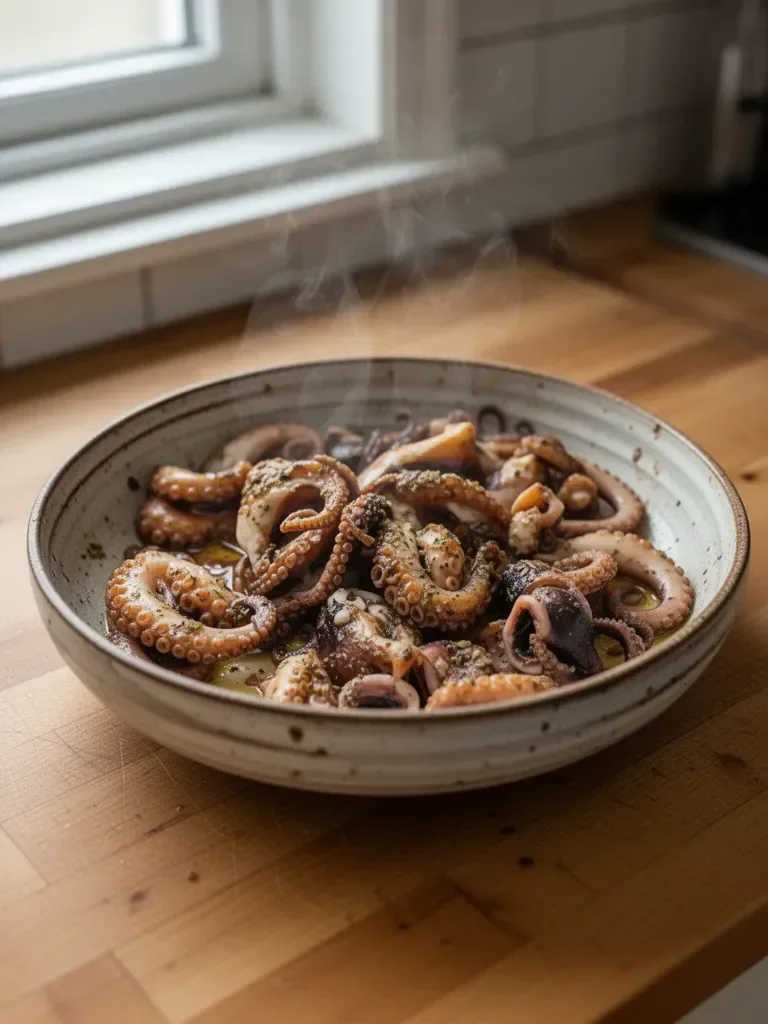 Marinated Baby Octopus