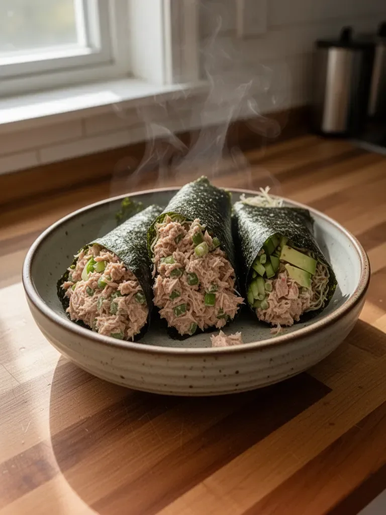 Nori Wraps - Paleo Tuna Salad