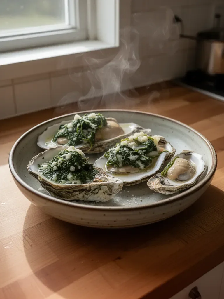 Oysters Rockefeller