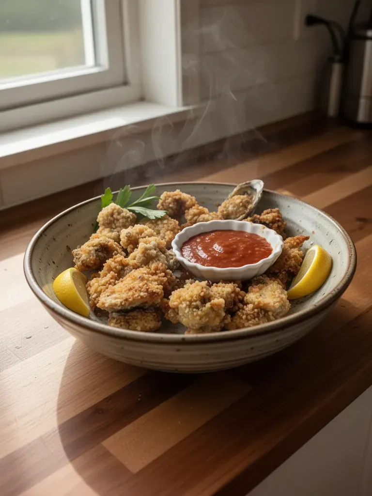Pan Fried Oysters
