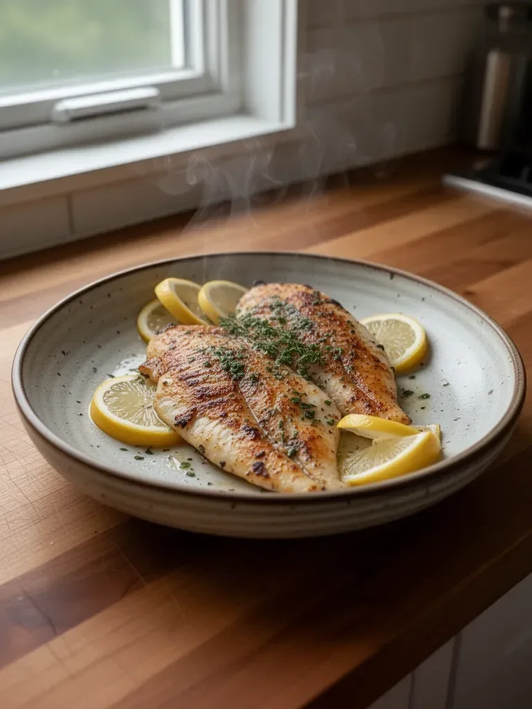 Pan Seared Tilapia