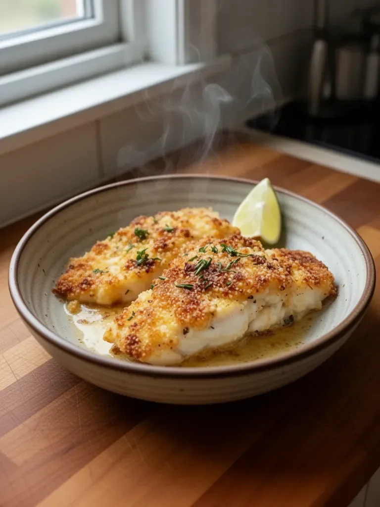 Parmesan Crusted Cod