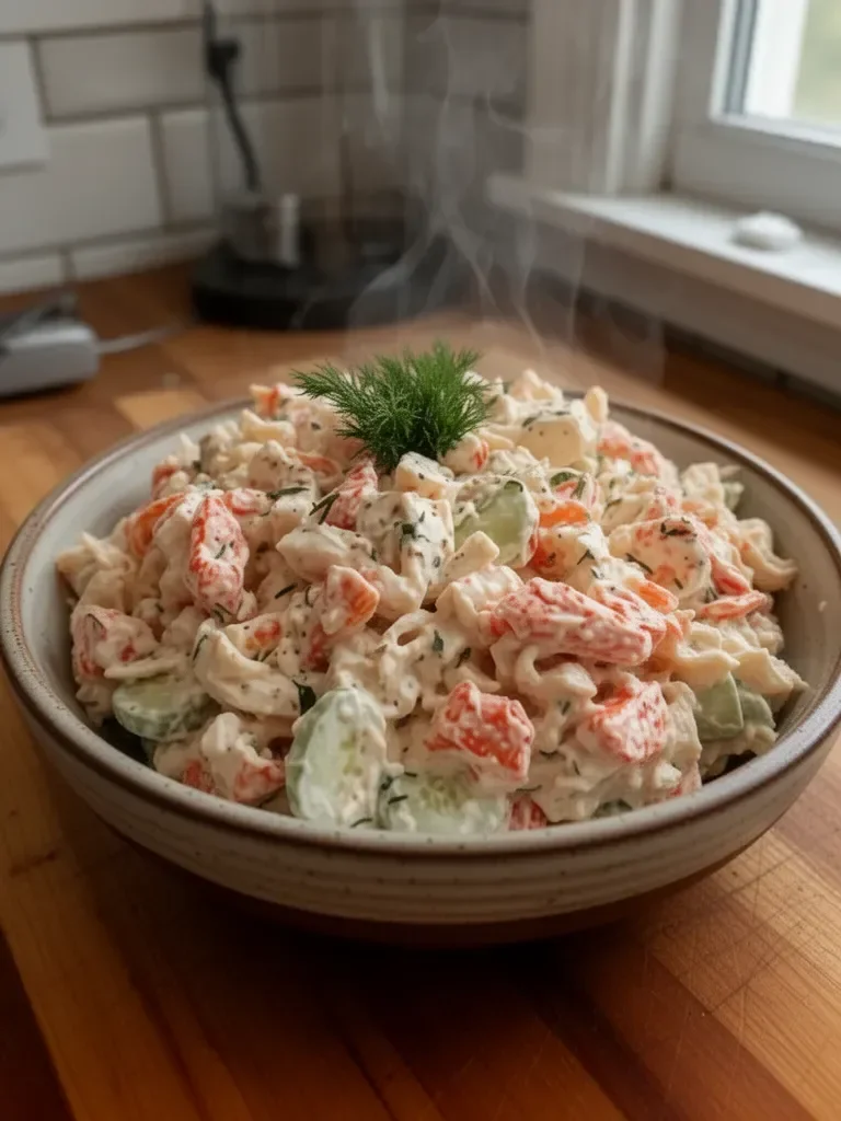 Paula Deen Crab Salad