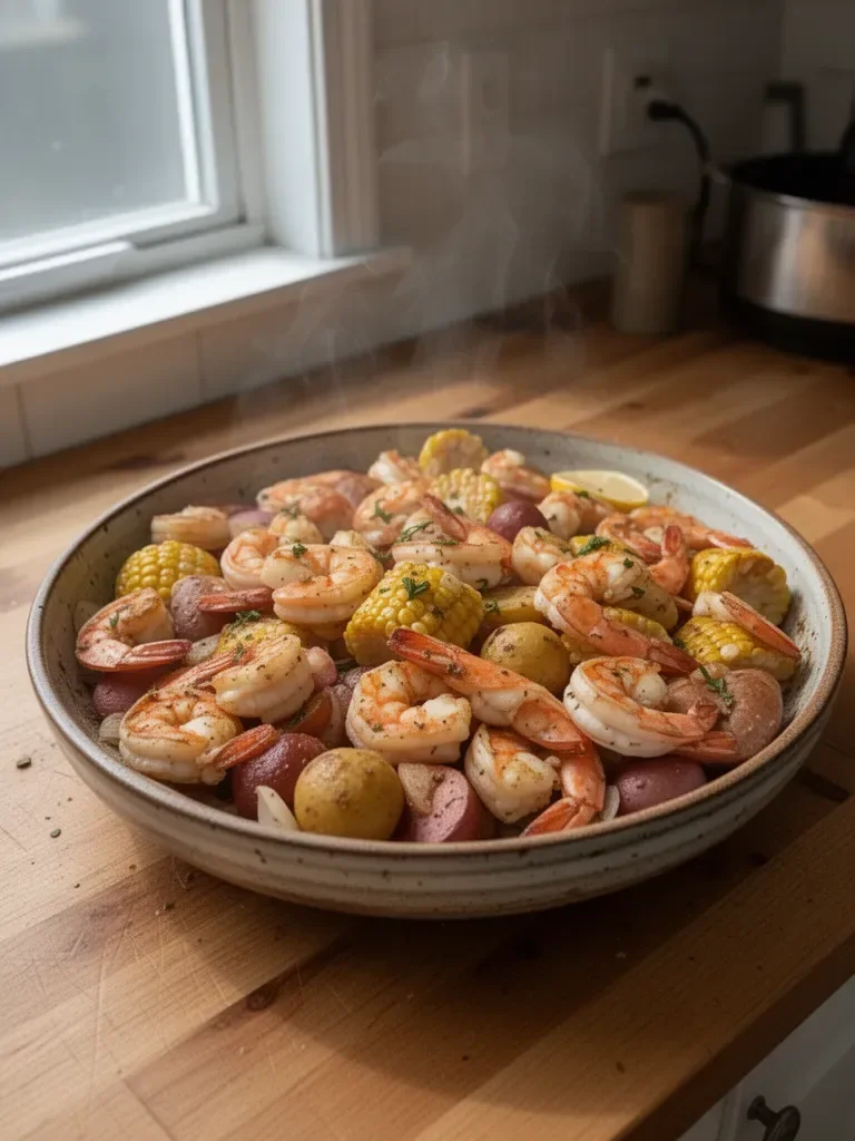 Sheet Pan Shrimp Boil