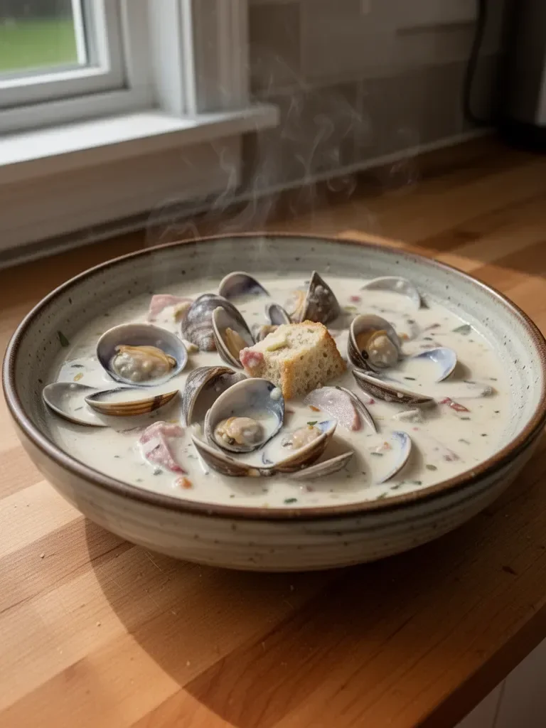Slow Cooker Clam Chowder