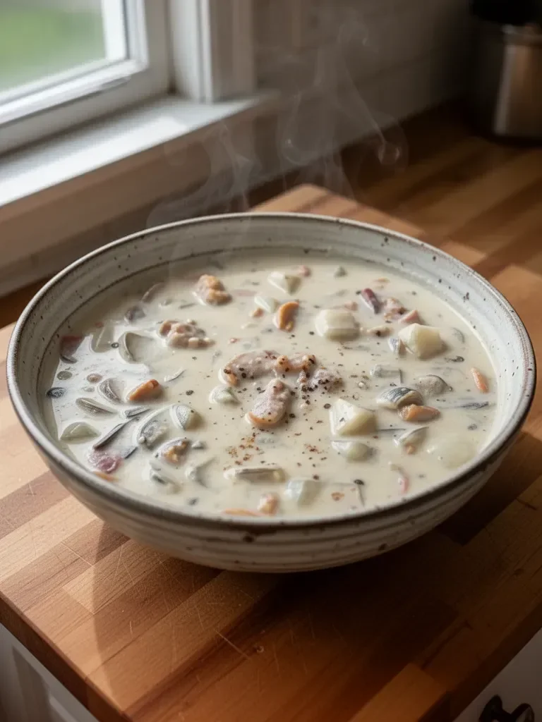 Traditional New England Clam Chowder