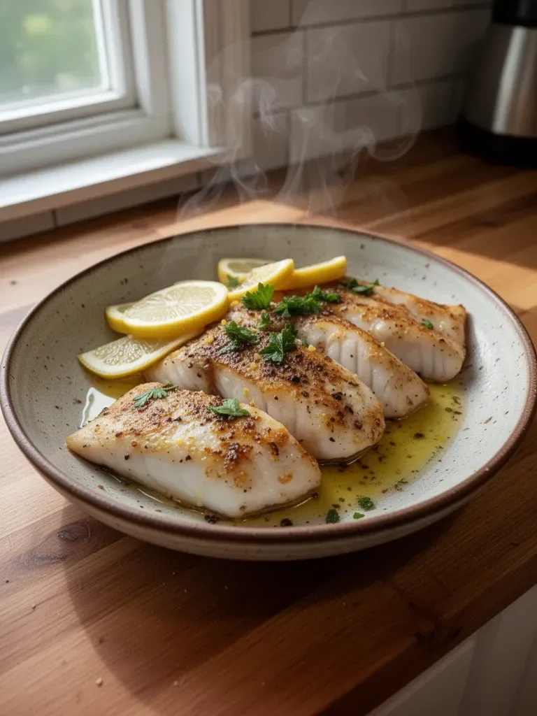 Zesty Lemon Butter Fish Fillet